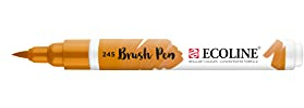 Ecoline Brush Pen Saffron yellow 245 (11502450)