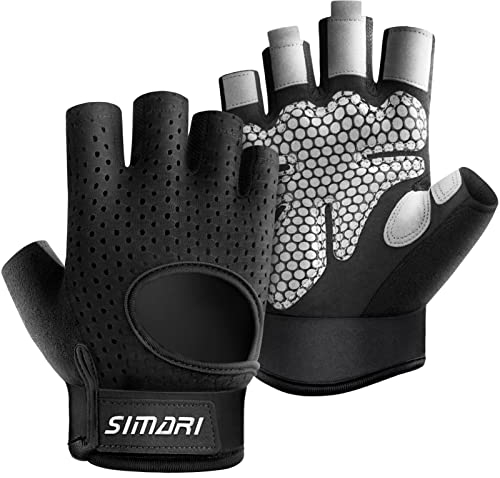 SIMARI Trainingshandschuhe Männer Frauen volle Finger Gewichtheben Handschuhe mit Handgelenk Unterstützung für Gym Übung Fitness Training Aufzüge aus SMRG902