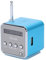 VILLCASE Wireless Speaker Mini Digital Speaker, Portable Mp3/ 4 Player USB Disk Radio Stereo Plug and Play Support Micro Card Sound Bar