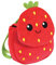 Jemini Unisex Rucksack, Erdbeere, 024255 FRUITY'S Rückentasche, +/-26 cm, für Kinder, rot