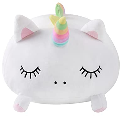 I-TOTAL® - Dekoratives Kissen für Bett/Sofa | Bequem und kuschelig (Unicorn)