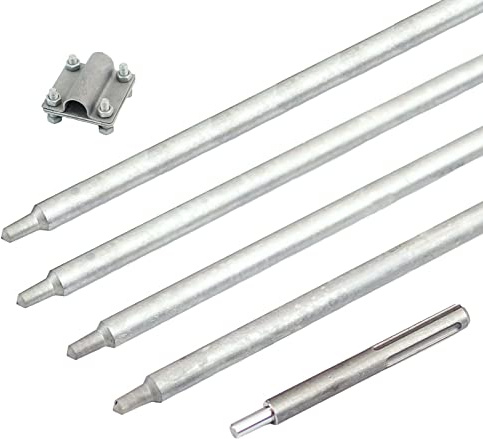 Blitzschutz Zubehör (4m Tiefenerder SET verzinkt)