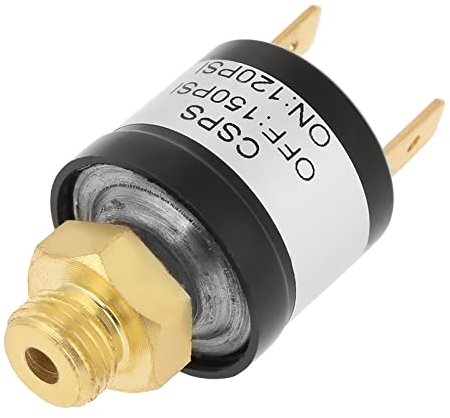 Luftdruckschalter Kompressor Druckschalter Druckregler für Luftkompressor,1 Stück Luftkompressor Druckschalter Luftdruckschalter 120-150PSI 1/8 NPT
