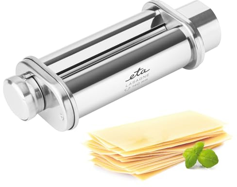 ETA Nudelaufsatz ETA002894010 I max.140 mm Breite, Pasta-Aufsatz I Lasagne-Aufsatz I Edelstahl, für ETA Küchenmaschinen Gratus, Gratussino, Gustus, Meno/Mezo und dem Fleischwolf Besto