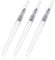 Refillable Nail Oil Pen Pack, 3Pcs Cuticle Oil Pen, Reusable Empty Pinch Press Pen Portable Sub-Bottling Pen to Oil, Liquid Foundation, Cosmetics, Clear Applicator Pen for Nail Hand Face Body Care,6ML