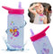 SRV Hub Paw Patrol Skye Wasserflasche mit aufklappbarem Strohhalm, auslaufsichere Trinkflasche für Kinder, Violett, 16 cm, für Schule, Picknick, Kinder ab 6 Jahren