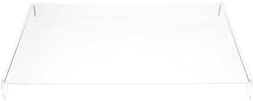 UKCOCO Acrylic Keyboard Cover Dust Protective Case Versatile Transparent Design for Laptop Keyboards Easy to Clean Maintain Shield against Liquids Debris