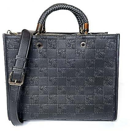 Steve Madden Bjeannee Umhängetasche (Schwarz), Schwarz, Large