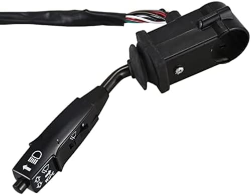 TUBIC Lenkstockschalter für Mercedes-Benz Actors Unimog 1996-2002 0045458124, Lenksäule Blinker Lichtschalter, Scheibenwischer Schalter Zubehör