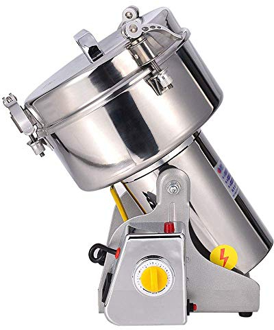 Mulini per cereali Smerigliatrice per cereali Mulino per polvere Macchina Tipo oscillante Mulino per cereali elettrico commerciale Smerigliatrice per polverizzatore di erbe Caffè al pepe e spezie