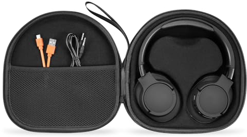 Tasche Kompatibel mit JBL Tune JBL Tune 720 BT 770 NC 760 NC, Und Sony WH-CH720N WH-1000XM4 Kopfhörer Kabellos Bluetooth, Reiseetui Case mit Herausnehmbarem Innenfach (Schwarz)