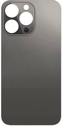 ZAMAN13 Pro Max Back Glass Replacement for iPhone 13 Pro Max Back Cover Glass (6.7 Inch) (Graphite)