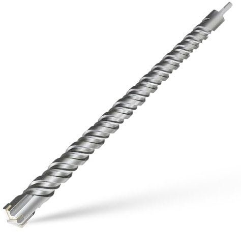 CSOOM SDS Plus Bohrer 30x600mm,Professionell Betonbohrer,Ideal zum Bohren in Stein, Beton, Naturstein, Ziegelmauer
