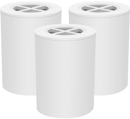 A01 Multi-Stage Shower Filter Replacement Compatible with Afina Filtered Shower Head for Hard Water, Remove Chlorine and Other Impurities,3 Pack,