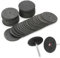 22 Stück Metall Trennscheiben Set, 32mm Mini Trennscheiben mit 2 Mandrel Aufsätzen, Schleifscheiben für Dremel Drehwerkzeug, Schneidscheiben für Metall Kunststoff Holz DIY