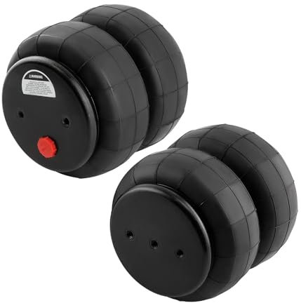 Jambe Suspension Pneumatique Paire De Suspensions Pneumatiques Standard Avant Et Arrière De 1122kg (2600lb) Pour Charges Lourdes (1/2po) NPT Ressort Pneumatique