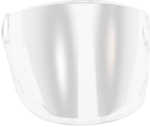 GALPADA Austauschbares Motorradhelm Visier Aus Robustem Kunststoff Transparent 40cm Lang Helm Ersatzlinse Für Gesichtsschutz Bei Outdoor Aktivitäten