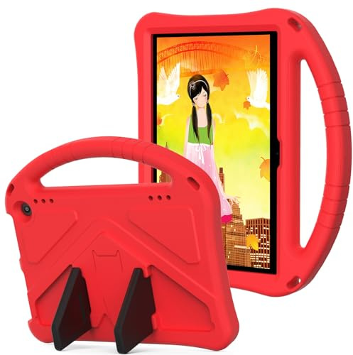 Funda para tableta Funda compatible con tableta Kindle Fire HD 8 y Fire HD 8 Plus (12.ª generación/10.ª generación, versión 2024/2022/2020), resistente a caídas, resistente a impactos, funda protector