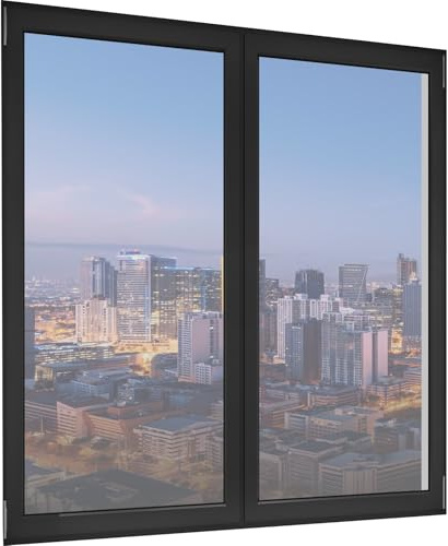 Window Tint Film 70 x 300 cm Anti Glare Sun Blocker UV Heat Reflective One Way Mirror Window Film Self Adhesive for House Office, Silver