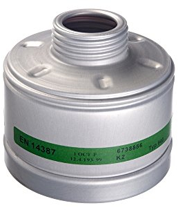 Dräger X-plore Gasfilter 940 K2 (EN 14387) Qualitätsfilter für Masken mit Rundgewinde RD40 (EN 148-1)
