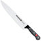 Quttin Cuchillo Cocinero Profesional, Hoja Afilada Remaches Acero Inoxidable, Molibdeno Vanadio, Mango POM Resina Acetalica. Sybarite Negro, Hoja 25 cm