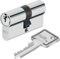 ABUS Türzylinder C83N Länge 30/30mm vs. mit 10 Schlüssel
