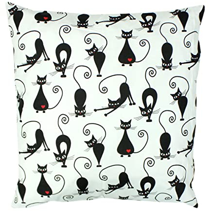 TupTam Kissenbezug Gemustert Bunte Kissenhüllen Dekokissen für Baby und Kinderzimmer, Farbe: Muster 8, Größe: 40 x 60 cm