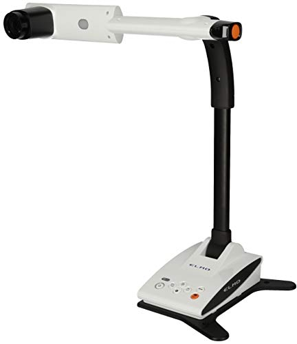 Elmo - Tx-1 Visualisierer, Full HD, 1080p Auflösung, 12x optischer Sensorzoom, 8X digitaler Zoom, LED-Lampe enthalten