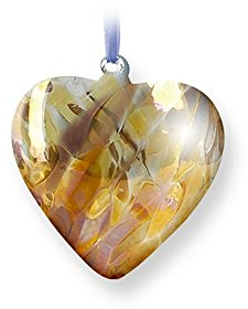 Nobile Glassware Mouth Blown November Birth Gem Heart 1700-17