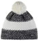 Eisbär Unisex Styler pompon Mütze, schwarz/Weissmele/White, Einheitsgröße EU