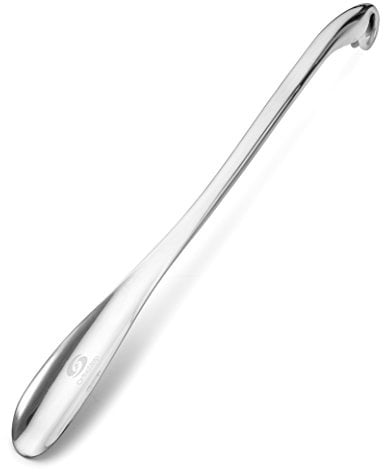 OrthoStep Metal Shoe Horn Long Handle for Boots & Shoes - 24 Inch