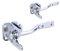 QCAA Self-Locking Gate Latch, 2-1/8, 304 Stainless Steel, 2 Pack, Made in Taiwan