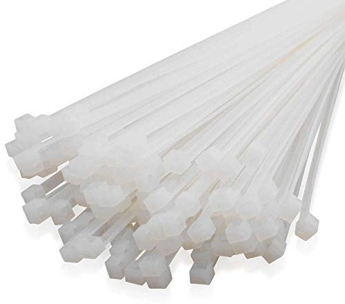Kabelbinder 200mm Beige - Weiß - Natur 1000Stck. | Sparpaket | Premiumqualität von PC24 Shop & Service