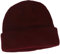 Breiter Strickmütze | Wintermütze | Beanie mit weichem Thinsulate™ Fleece-Futter & 7 cm Umschlag – für Damen & Herren (Bordeaux, One Size)