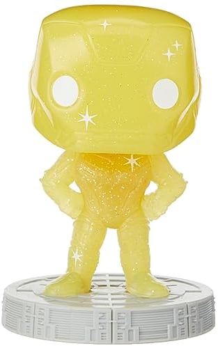 Funko Pop! Artist Series: Marvel Infinity Saga - Iron Man - Yellow - Avengers - Collectable Vinyl Figure - Includes Premium Plastic Protector Display Case - Gift Idea - Official Merchandise
