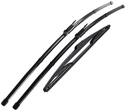 Escobilla limpiaparabrisas Juego De Escobillas De Limpiaparabrisas para Peugeot 307 2005 2006 2007 Parabrisas Ventana Trasera Delantera 28 +26 +14 