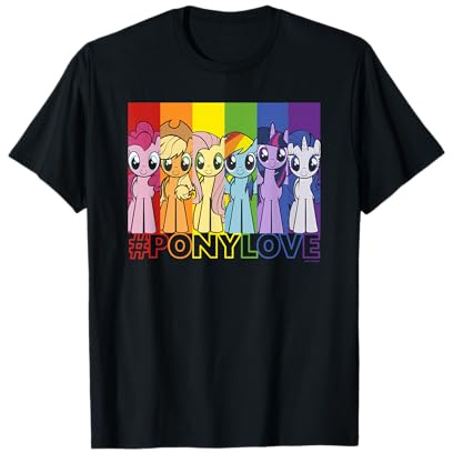My Little Pony Freundschaft ist Magie Pony Liebe Regenbogen T-Shirt