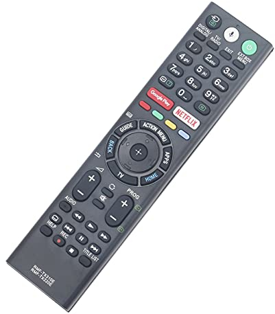 AULCMEET RMF-TX310E Sprachaustausch-Fernbedienung für Sony TV KD-43XF8588 KD-43XE8396 FW-43XE8001 KD-49XE8396 KD-49XF8596 KD-55XF7596 KD-65XF8577 KD-55XF8577 KD-60XF8305 KD-85XF8596E