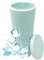 Nadia's Little Treasures Gobelet clouté avec couvercle à paille – Tasse froide en plastique à double paroi pour café glacé, eau, glace glacée ou smoothies (700 ml, menthe mate)