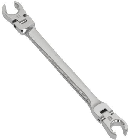 Sealey AK26521 10 x 11mm Flexi-Head Flare Nut Spanner, Red