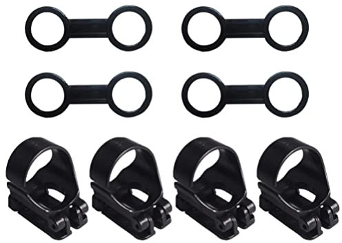 BESPORTBLE Tauchermaske Schnorchelmaske Erwachsene 1 Set 8 Stcs Dive Schnorchel Keeper Rohrhalter Silikon Schnorchel- Gurt- Tauchhalter Clip Scuba Dive Schnorchel Ersatzteil Zubeh?r