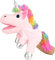 Einhorn Spielzeug Einhorn Handpuppe, Einhorn Kuscheltiere Handpuppen Einhorn Spielzeug für Mädchen, Puppen für Kinder Regenbogen Einhorn für Kinder Puppen für Erwachsene Einhorn Geschenke