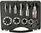 NPT Rohrgewindebohrer und Schneideisen-Set 1/8 Zoll 1/4 Zoll 3/8 Zoll 1/2 Zoll 3/4 Zoll 1 Zoll