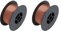 0.6mm Acciaio Dolce Mig Saldatore Filo Di Saldatura Bobina Gas Argon CO2 1.0kg Bobina 2pk
