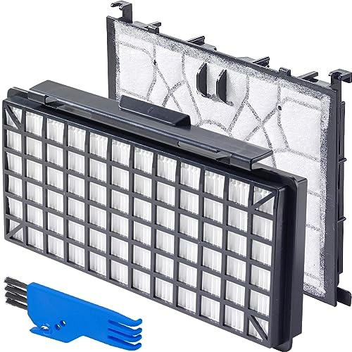 EATBALE HEPA Filter Motorfilter für Siemens Q5.0 VSQ5X1230 Extreme SilencePower Serie Staubsauger, ersatzteile Alternative zum Hygienefilter VZ154HFB Staubsauger Filter Bodenstaubsauger (2 Stück)