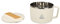 Ramen Bowl Set 1200ML, Stainless Steel Ramen Bowl Bowl with Lid and Handle, Anti-Scald, Slot Design, Convenient Cooking, Versatile, Portable (Beige)