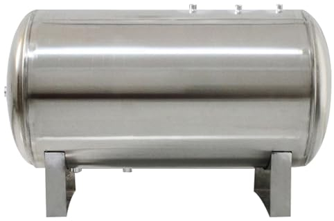 Vaso de expansión Tanque de presión de agua horizontal de acero inoxidable de 100L 160L 200L 250L 300L 500L, tanque de presión grande con kit de montaje para bomba de pozo/sistemas de agua (Size : 26