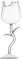Yunir Wine Glass, Creative Rose Flower Wine Glasses, Crystal Red Wine Glasses, Rose Flower Goblet Wine Glass, Cocktail Juice Glass, for Party Bar Wedding Festival (280ml)