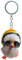 BABYVIVA Schlüsselanhänger Cartoon Plüsch Helm Ente Schlüsselanhänger für Autoschlüssel Handtasche Anhänger Schlüsselanhänger Mode Schlüsselanhänger Niedlich Schlüssel Klein Geschenk, grau, Dimensions