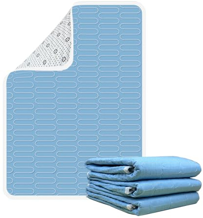 2 colchones para incontinencia - 85 X 130cm, colchones Impermeables Lavables y Reutilizables, Almohadillas para orinar para Adultos, niños, Ancianos y Mascotas